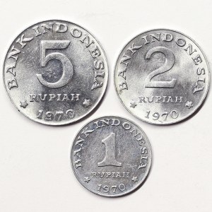 Indonesia, Lot 3 pcs.