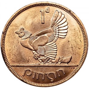Ireland, 1 Penny 1968
