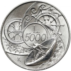 Italy, 5.000 Lire 1999