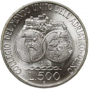 Italy, 500 Lire 1985