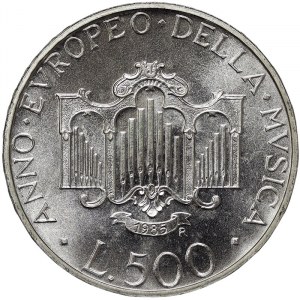 Italy, 500 Lire 1985