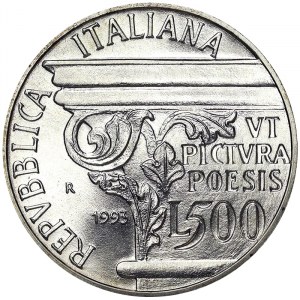 Italy, 500 Lire 1993