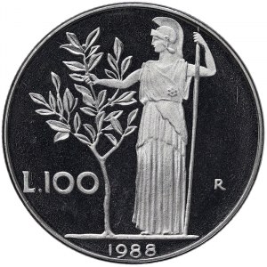 Italy, 100 Lire 1988