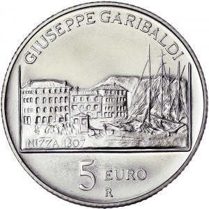 Italy, 5 Euro 2007