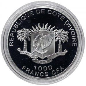 Ivory Coast, 1000 Francs 2010