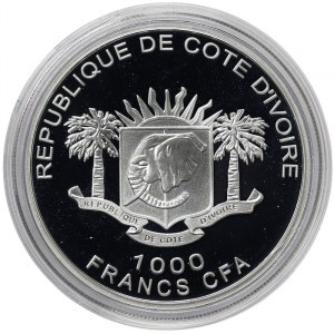 Ivory Coast, 1000 Francs 2010