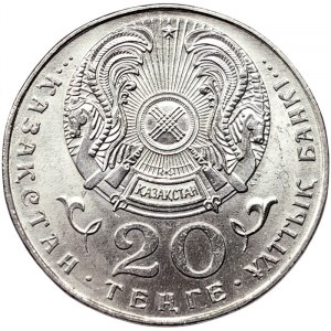 Kazakhstan, 20 Tenge 1993