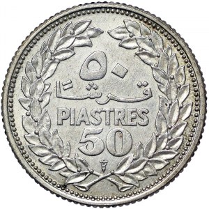 Libanon, 50 Piaster 1952