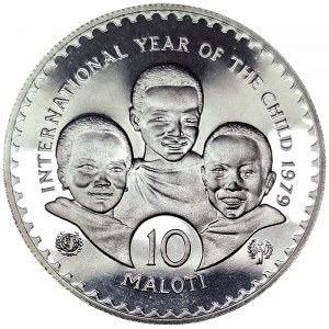 Lesotho, 10 Maloti 1979