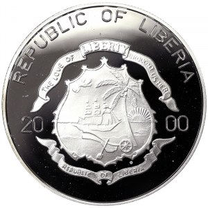 Liberia, 10 Dollars 2000