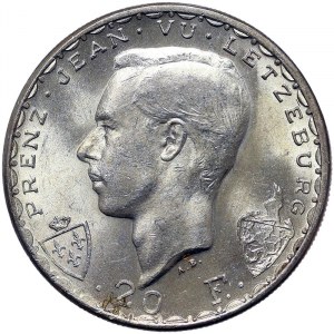 Luxembourg, 20 Francs 1946