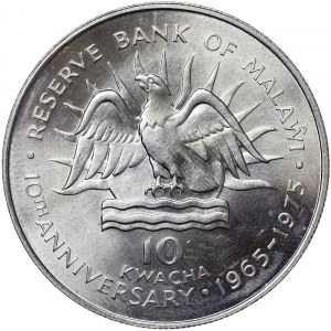 Malawi, 10 Kwacha 1975