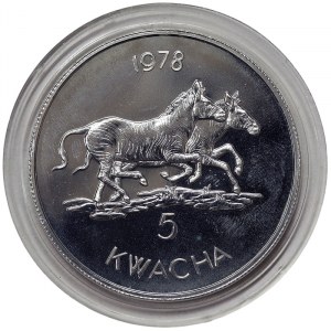 Malawi, 5 kwacha 1978