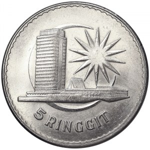 Malaysia, 5 Ringgit 1971