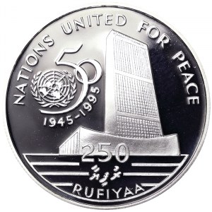 Maldives, 250 Rufiyaa 1996