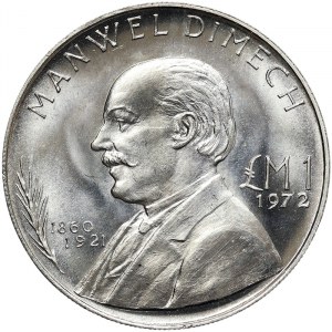 Malta, State of Malta, 1 Pound 1972
