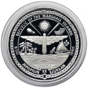 Marshall Islands, 50 Dollars 1989