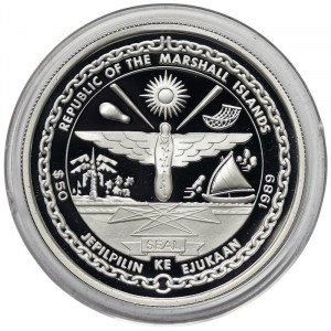 Marshall Islands, 50 Dollars 1989