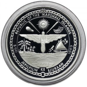 Marshall Islands, 50 Dollars 1989