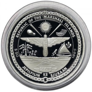 Marshall Islands, 50 Dollars 1989
