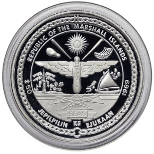 Marshall Islands, 50 Dollars 1989