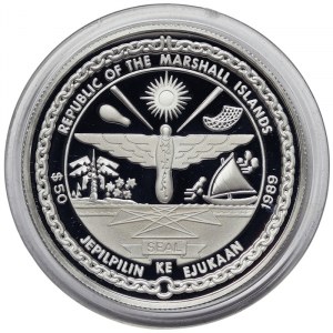Marshall Islands, 50 Dollars 1989