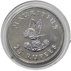 Mauritius, 25 Rupees 1975