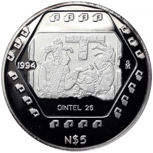 Mexico, 5 Nuevos Pesos 1994