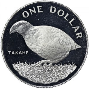 New Zealand, 1 Dollar 1982
