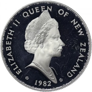 New Zealand, 1 Dollar 1982