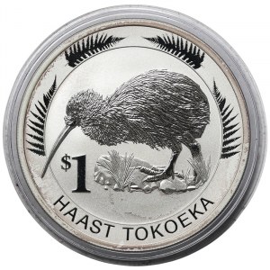 New Zealand, 1 Dollar 2008