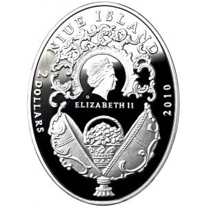 Niue, 2 Dollars 2010