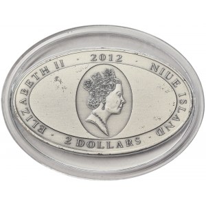 Niue, 2 Dollars 2012