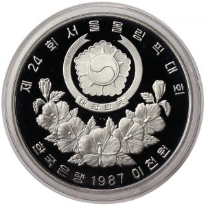 North Korea, 2000 Won 1987