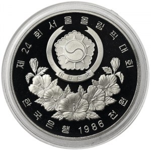 North Korea, 1000 Won 1986