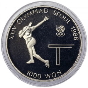 North Korea, 1000 Won 1988