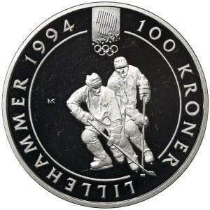 Norvège, 100 couronnes 1992