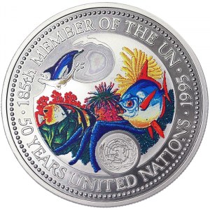 Palau, 5 Dollars 1995