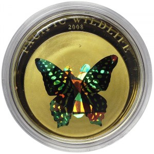 Palau, 5 Dollars 2008
