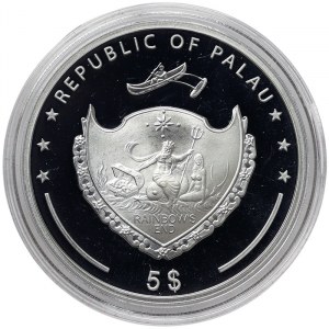 Palau, 5 Dollars 2011