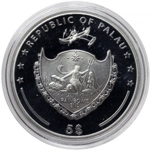Palau, 5 Dollars 2013