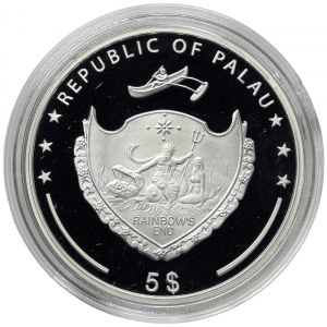 Palau, 5 Dollars 2014