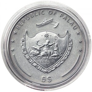 Palau, 5 Dollars 2009