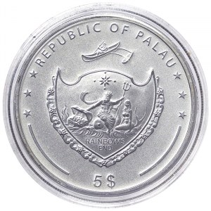 Palau, 5 Dollars 2009