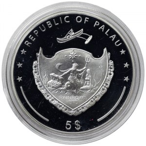 Palau, 5 Dollars 2012