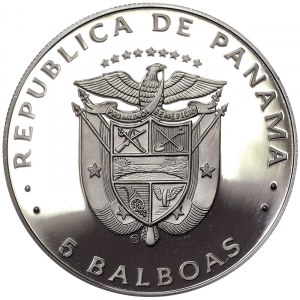 Panama, 5 Balboas 1982