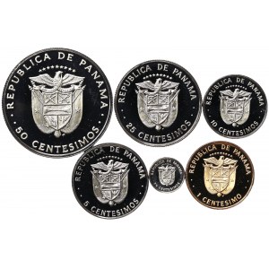 Panama, Lot 6 pcs. 1975