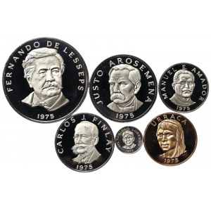 Panama, Lot 6 pcs. 1975