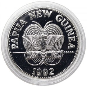 Papua New Guinea, 5 Kina 1992
