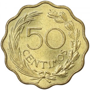 Paraguay, 50 Centimos 1953